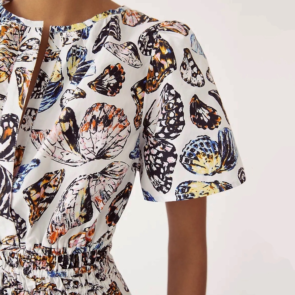 Anthropologie The Somerset Butterfly Mini Dress - Picture 7 of 8